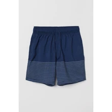 Шорти H & M 6856069 XS сині: Візерунок Смужка