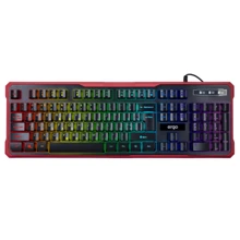 Клавіатура ERGO KB-670 ENG/RUS/UKR Black: Підключення дротове