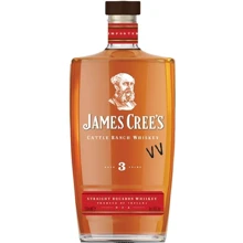 Бурбон James Cree's 3YO Straight Bourbon Whiskey, 0.7л 40% (WHS5011166067788): Объем, л 0.7