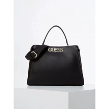 Женская сумка тоут Guess Uptown Chic черная (HWVG7301060-BLA): Пол Женский