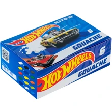 Гуашь Kite Hot Wheels 6 цветов (HW23-062): Тип Гуашь