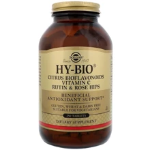Solgar Vitamin C With Rose Hips 500 mg Солгар Витамин С с биофлавоноидами 250 таблеток: Тип Витамин C