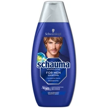 Schwarzkopf Schauma Men Shampoo With Hops Extract Without Silicone 400 ml Шампунь с экстрактом Хмеля для ежедневного применения: Пол Для мужчин