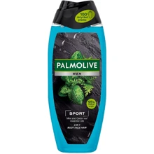 Palmolive Men Гель для душа для мужчин Спорт. Эфирные масла Мяты и листьев Кедра 500 ml: Назначение Питание, Увлажнение, Очищение