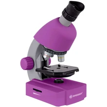 Мікроскоп Bresser Junior 40x-640x Purple з набором для дослідів та адаптером для смартфона (8851300GSF000): Тип Оптические