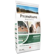 Сухой беззерновой корм Pronature Holistic Nordikо для котов с индейкой и ягодами 6 кг: Тип Сухой корм