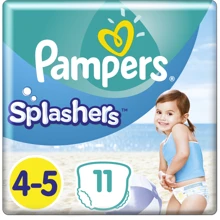 Подгузники Pampers для плавания Splashers Размер 4-5 (9-15 кг) 11 шт (8001090698384): Тип Для плавания