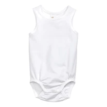 Боді H & M 5305556 50 см біле: Стать унісекс