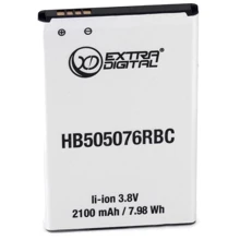 Аккумулятор ExtraDigital 2100mAh for Huawei HB505076RBC: Производитель ExtraDigital