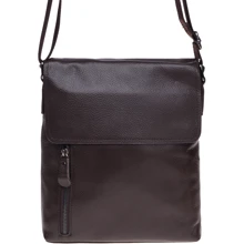 Чоловіча сумка планшет Borsa Leather коричнева (K17859-brown): Стать Чоловік