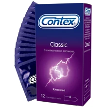 Презервативи латексні з силіконоваю змазкою Contex №12 Classic: Тип Класичні