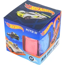 Пластилин воздушный Kite Hot Wheels 12 цветов + форма (HW22-135): Производитель KITE