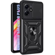 Аксессуар для смартфона BeCover Military Black for Infinix Smart 8 Plus (X6526) (711001): Совместимость Infinix Smart 8 Plus (X6526)