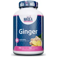 Haya Labs Ginger 250 мг Корень имбиря 120 капсул: Форма выпуска Капсулы