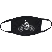 Маска CustomPrint Байкер: Пол Унисекс
