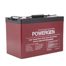 Аккумуляторная батарея PowerGen 12V 100Ah (HTL12-100): Тип GEL
