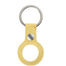 ArmorStandart Silicone Ring with Button Yellow for AirTag (ARM59152): undefined undefined