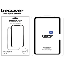 Аксессуар для iPad BeCover Tempered Glass 10D Black for iPad Pro 13 M4 2024 (711678): Цвет черный