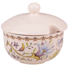 Сахарница с крышкой Claytan Ceramics Фелисити 370 мл (910-008): Цвет рисунок