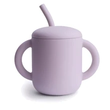 Поилка Papillon Mushie с трубочкой Soft lilas лаванда (000684): Производитель Papillon