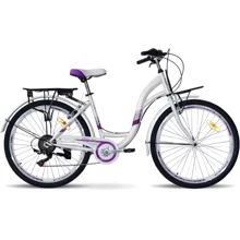 Велосипед Atlantic 2023' 26" Madeira NS A4CS-2644-WP M/17"/44см (2893) white/pink: Материал рамы Сталь