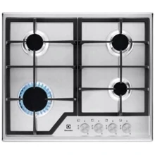 Варочная поверхность газовая Electrolux EGS6426SX: Расположение панели спереди