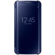 Чехол для телефонов Samsung Clear View Cover Dark Blue (EF-ZG925BBEGRU) for Samsung G925 Galaxy S6 Edge: Совместимость Samsung G925 Galaxy S6 Edge