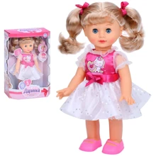 Интерактивная кукла Даринка Limo Toy музыкальная, ходит, реагирует на звук 33 см (M 5808 I UA): Возраст от 3 лет