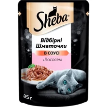 Влажный корм Sheba cig POU для котов с лососем в соусе 12х85 г (4770608257286): Тип Влажный корм
