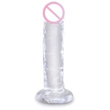 Фаллоимитатор Pipedream King Cock 6" Clear: Назначение Вагинальные