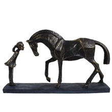 Статуэтка Italfama из смолы и бронзы Верный друг 23 х 39 х 8 см (SR44436): Производитель Italfama