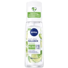 Nivea Natural Balance Bio Aloe Vera Антиперспирант-аэрозоль 75 ml: Назначение От запаха, Антибактериальное