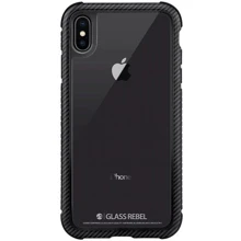 Чехол для iPhone SwitchEasy Glass Rebel Carbon Black (GS-103-46-173-98) for iPhone Xs Max: Цвет черный