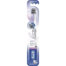 Oral-B Зубная щетка ультратонкая Антибактериальная защита Серебро: Вид Обычная