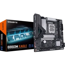 GIGABYTE B860M EAGLE UA: Оперативная память 2xDDR5 9066 МГц, до 128 ГБ