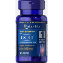 Puritan's Pride UC-II Active Collagen Compound Колаген типу II активний 40 мг 30 капсул: Тип Коллаген