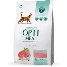 Сухой корм Optimeal Sterilised cats  для стерилизованных кошек с высоким содержанием говядины и сорго 4 кг (4820215364348): Тип Сухой корм