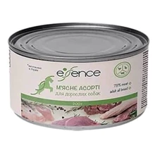 Вологий корм Essence для дорослих собак м'ясне асорті 200 г (1111168520): Тип Влажный корм