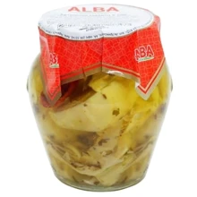 Артишоки ALBA FOOD в масле 314 мл (8051380012048): Объем нетто 314 мл