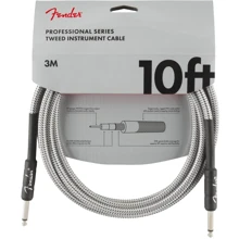 Кабель инструментальный Fender Cable Professional Series 10' White Tweed: Производитель Fender
