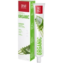 SPLAT Special Organic 75 ml Зубная паста: Назначение Чувствительные зубы, Очищение