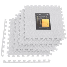 Мат и коврик для тренажера 4FIZJO Mat Puzzle EVA пазл (ласточкин хвост) 120 x 120 x 1 cм XR-0233 White: Производитель Cornix
