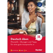Deutsch üben: Phonetik A1 mit Audios und App mit Videos: Виробник Hueber