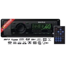SHUTTLE SUD-390 Black/Multicolor: Формфактор 1 DIN (універсальна)