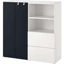 Шкаф ІКЕА SMÅSTAD / PLATSA 120х42х123 см (094.289.22): undefined undefined