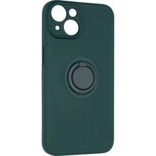 Чехол для iPhone ArmorStandart Icon Ring Dark Green for iPhone 14 (ARM68691): Цвет зеленый