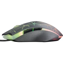 Мышь Trust Heron GXT 170 RGB Mouse (21813): Интерфейс подключения проводная USB