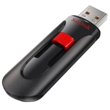 USB-флешка SanDisk 16GB Cruzer Glide USB 2.0 Black (SDCZ60-016G-B35): Стандарт USB USB 2.0