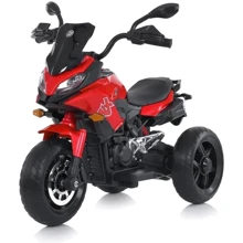 Детский электромотоцикл 3 колесный Bambi Racer BMW красный (M 5037EL-3): Вид мотоцикл