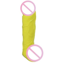 Крафтового мило-член з присоскою Чистий Кайф Yellow size L: Тип Мило-член